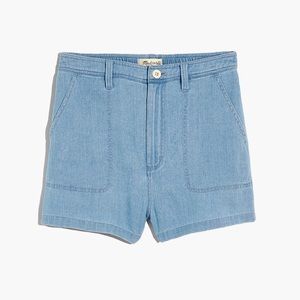 Madewell high-rise denim shorts